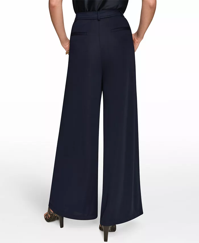 Women's Pleated Zip-Fly Pants - thumbnail 4