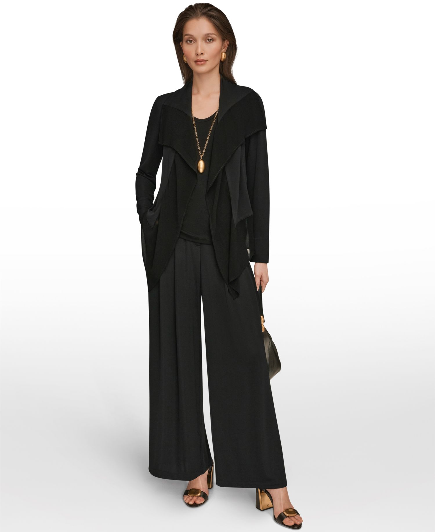 Women's Ruffle Front Jacket