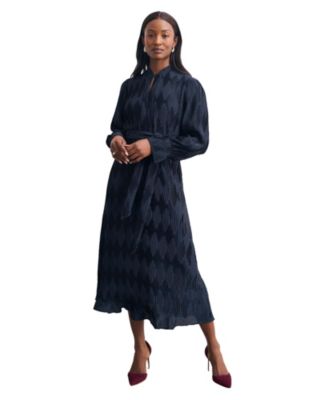 Women's Aurellie Long Sleeve Tie Waist Dress
