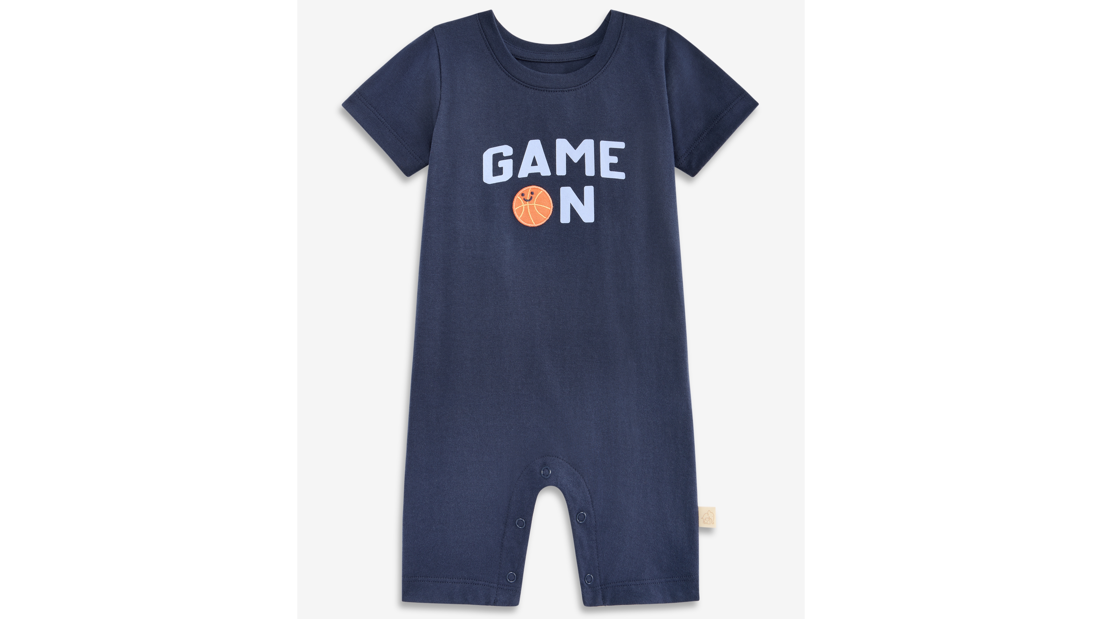First Impressions Baby Boys' 0M-24M Game On Cotton Romper, Macy's Exclusive