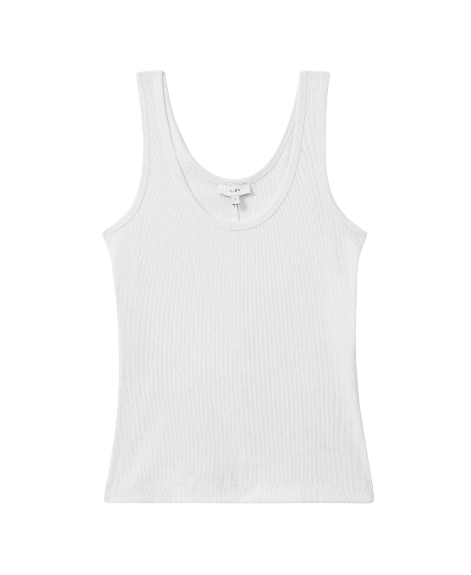 Women's Violet Scoop Neck Rib Vest