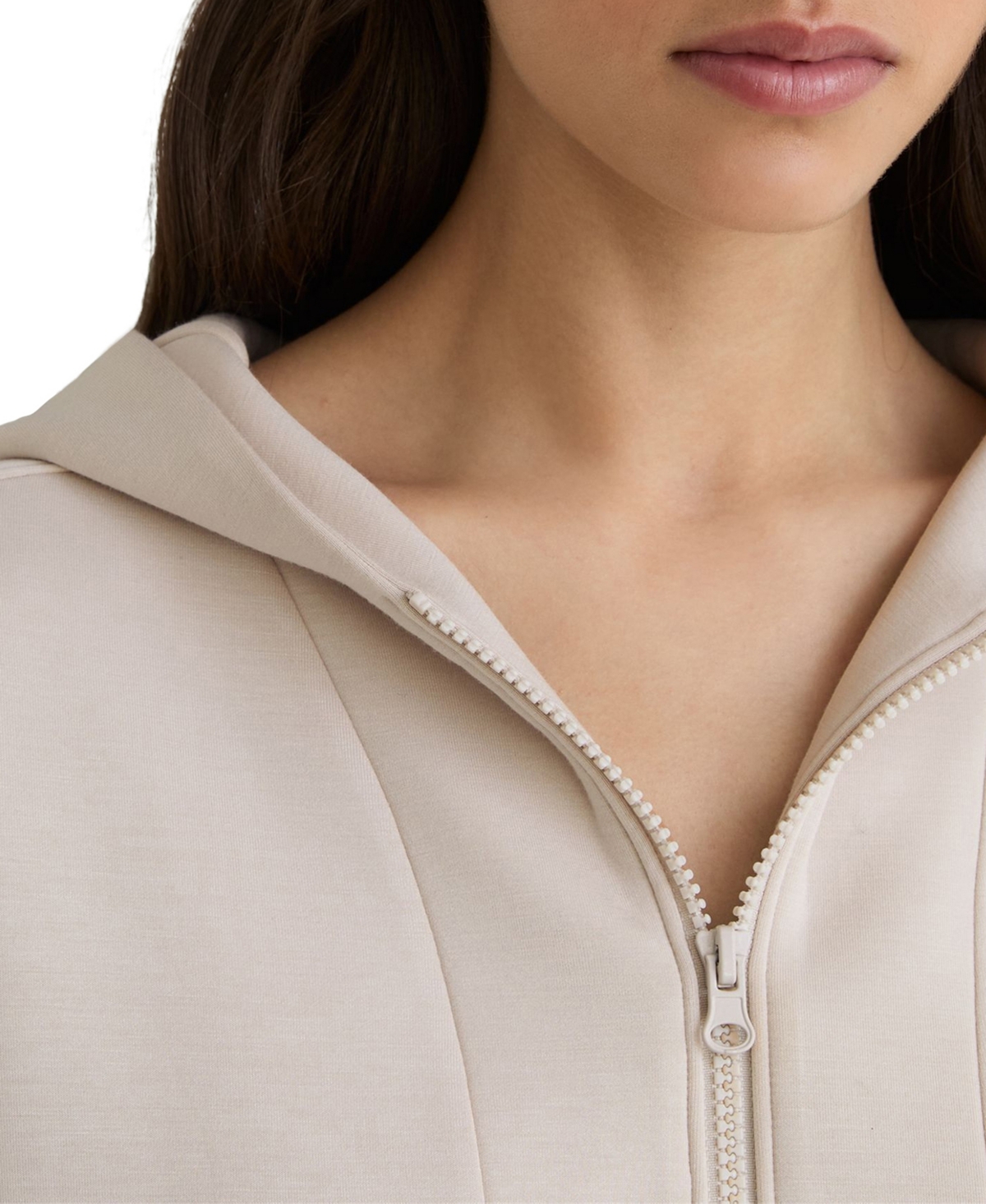 Reiss Women's Lockie Knit Hoodie