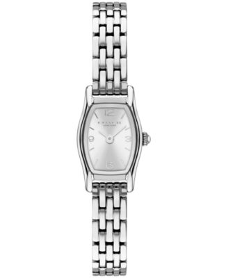 Women's Greta Silver-Tone Stainless Steel Bracelet Watch 15.3mm