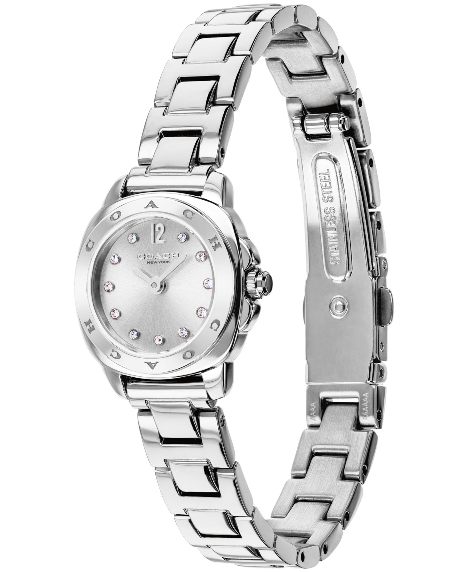 Women's Kitt Silver-Tone Stainless Steel Bracelet Watch 21mm