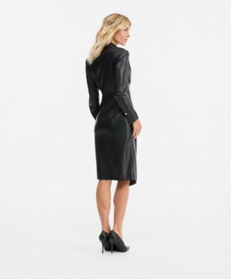 black leather dress near me Women's Faux Dresses offering a chic and Zoreth Black Tie Wedding Guest Size:S / 4-6