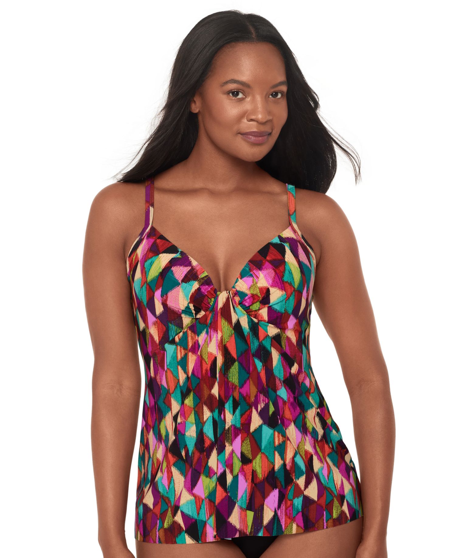Women's Farfalle Marina Foam Cup Underwire Tankini Top