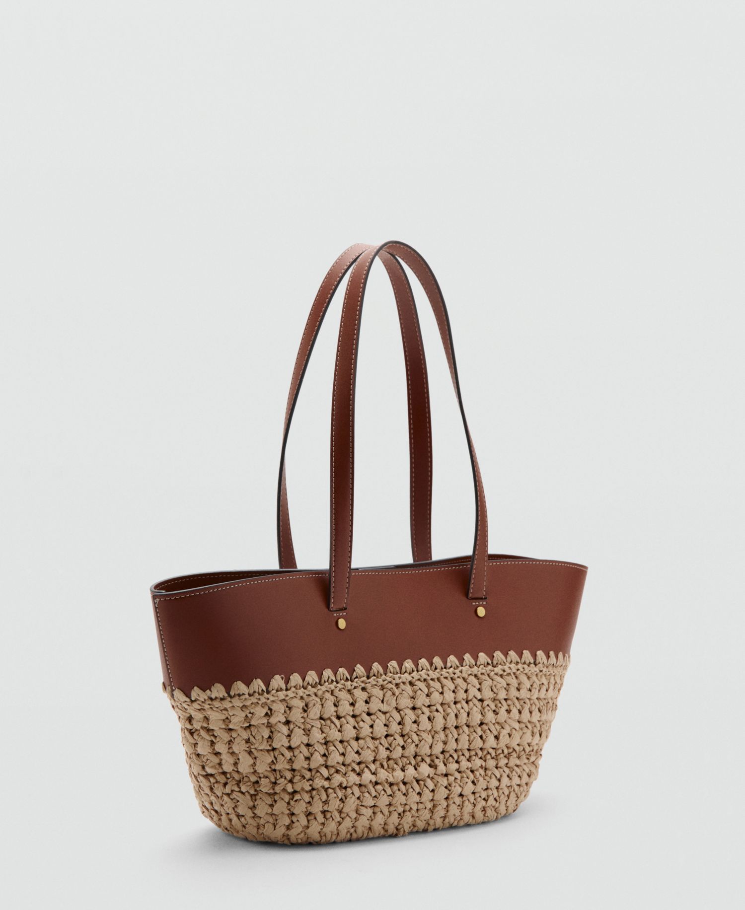 Women's Natural-Fiber Tote Bag