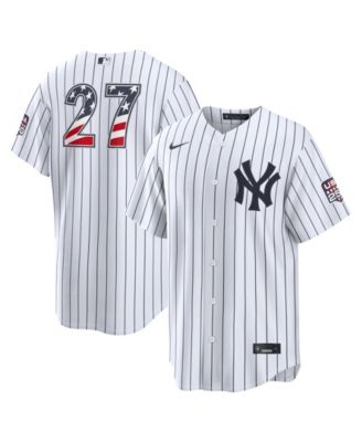 Men's Giancarlo Stanton White New York Yankees USA 250 Fourth of July Stadium Jersey