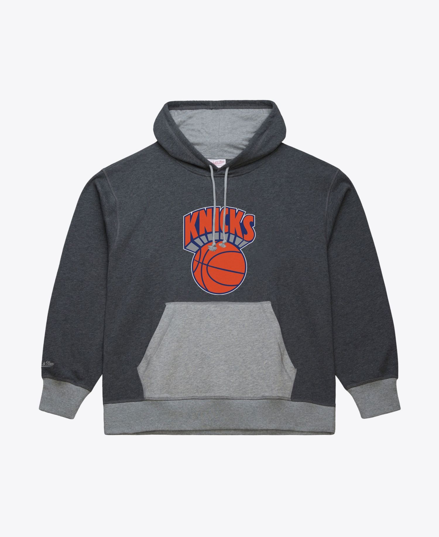 Men's Charcoal New York Knicks Legacy Vintage Fleece Hoodie