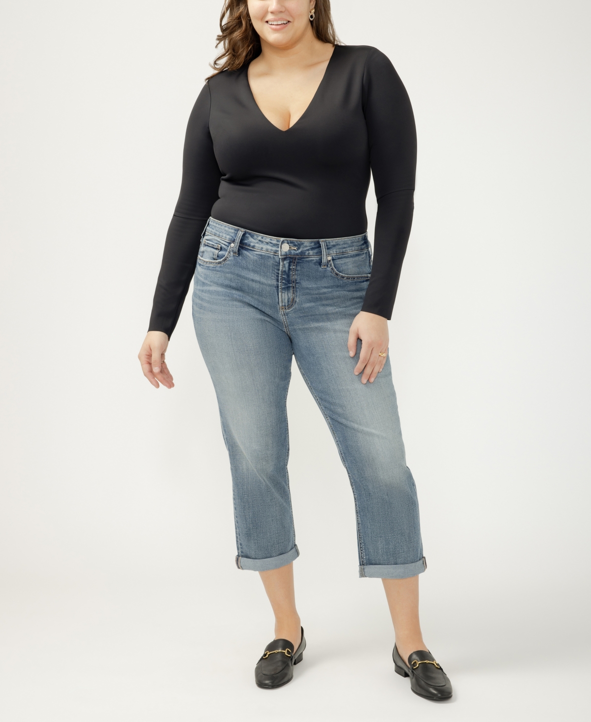 Silver Jeans Co. Plus Elyse Capris
