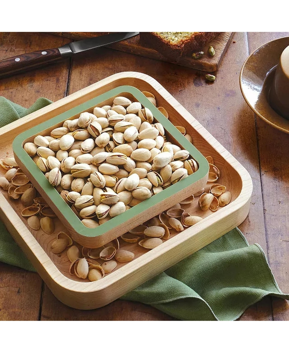 Uncommon Goods Pistachio Pedestal Nut Bowl
