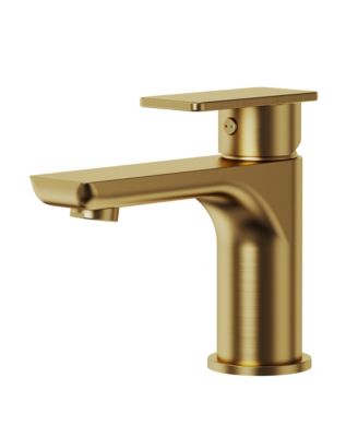 Bathroom Faucet with Drain Assembly, Single Handle Bathroom Sink Faucet