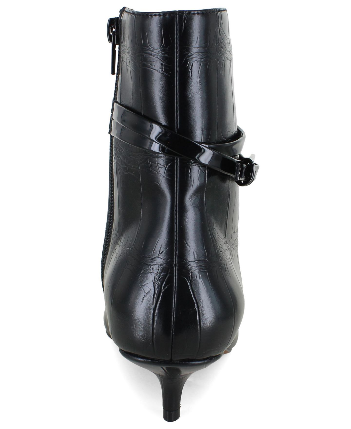 Женские туфли BCBG Laurie Kitten Heel Bootie, цвет: Чёрный — фото 3