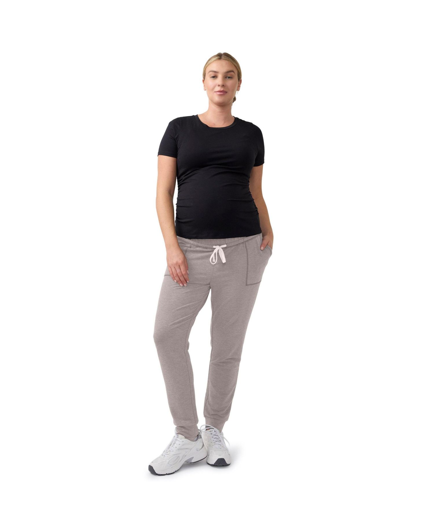 Women's maternity Knit Jogger Bundle 2-Pack