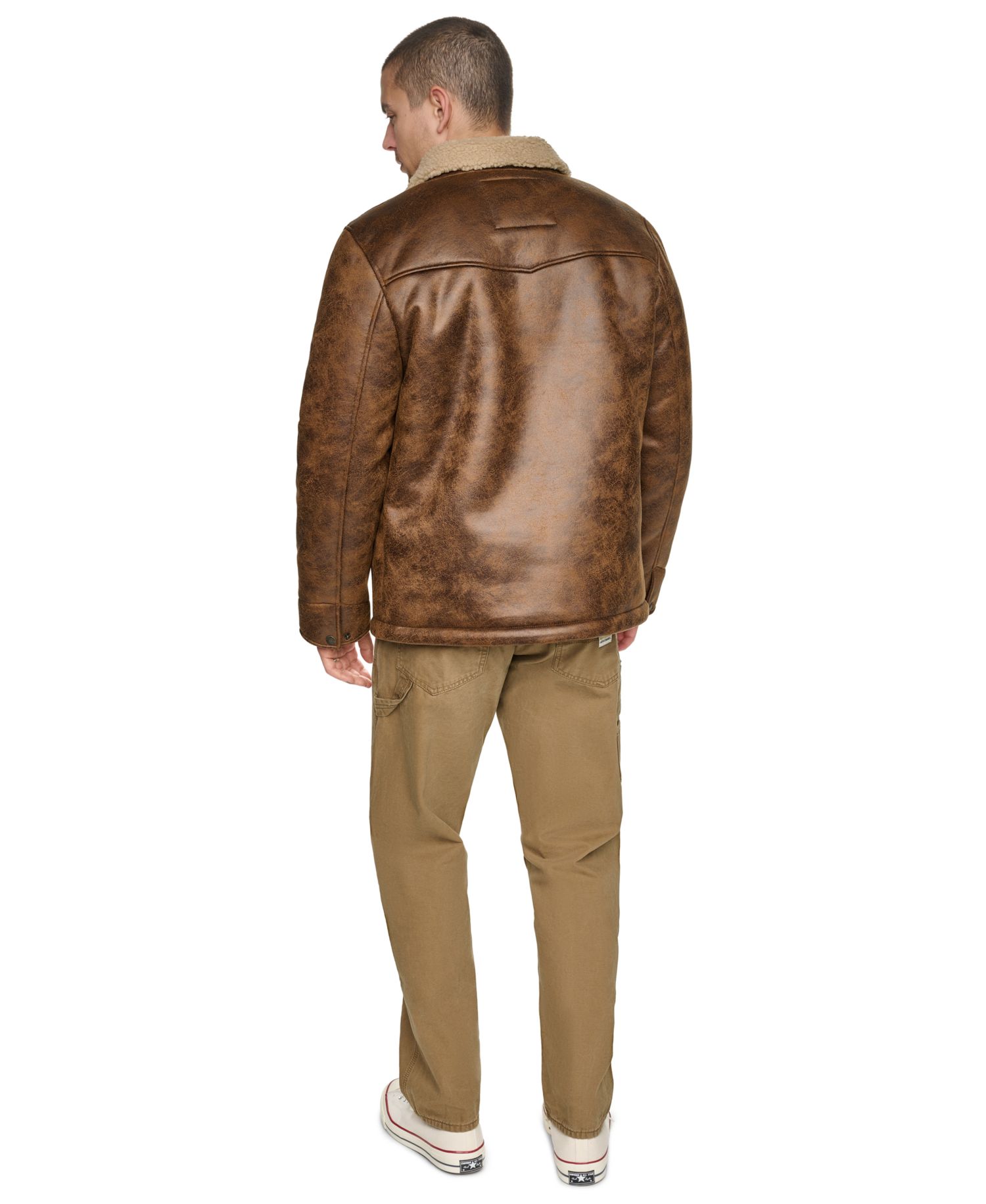 Men's Shearling Classic-Fit Ranch Jacket
