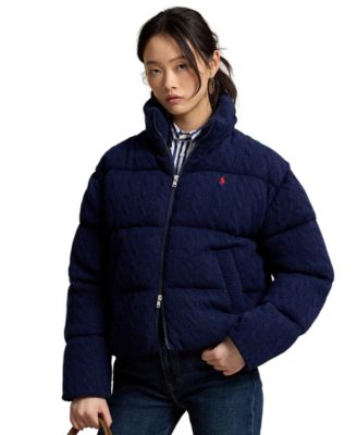 Women's Mock-Neck Puffer Jacket