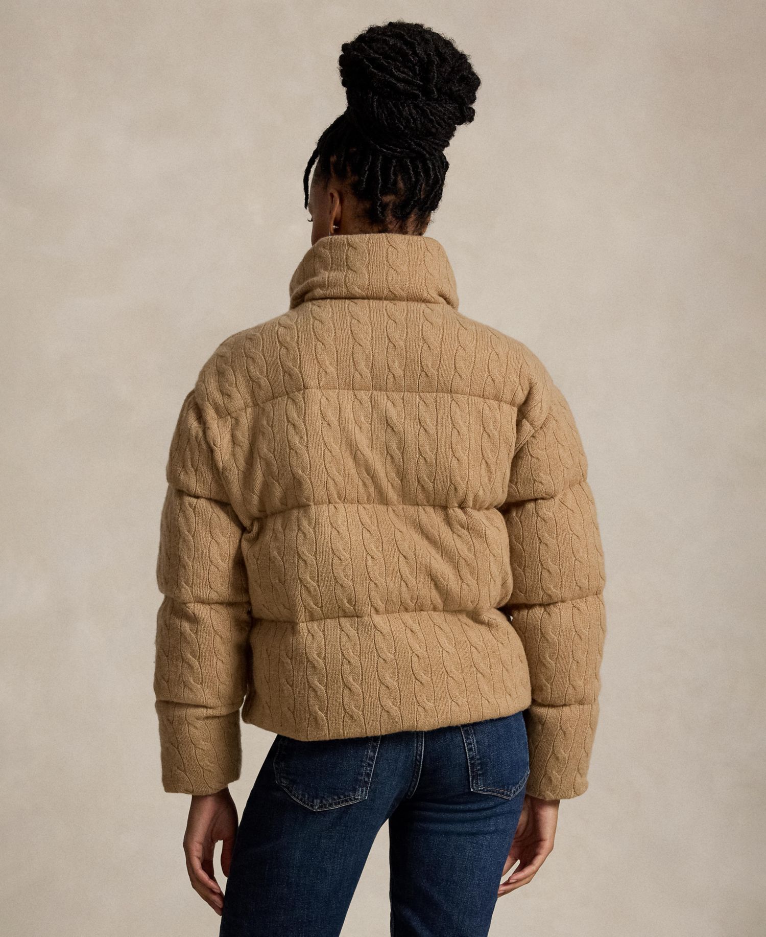 Women's Mock-Neck Puffer Jacket