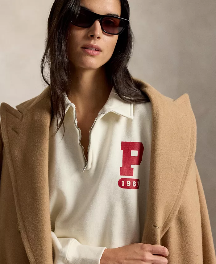 Women's Varsity Quarter-Zip Sweatshirt - thumbnail 4