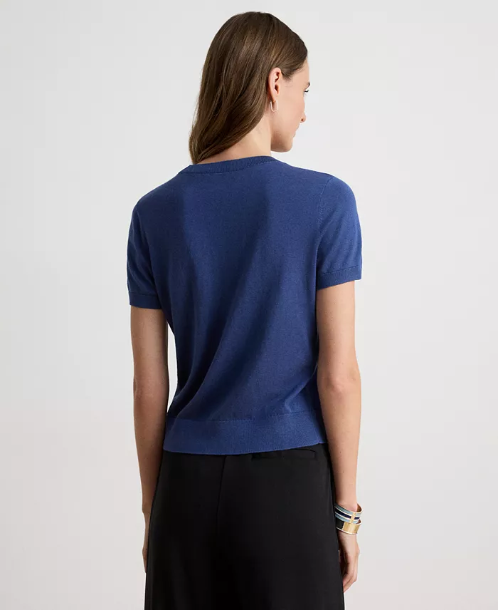 Women's Short-Sleeve Sweater - thumbnail 4