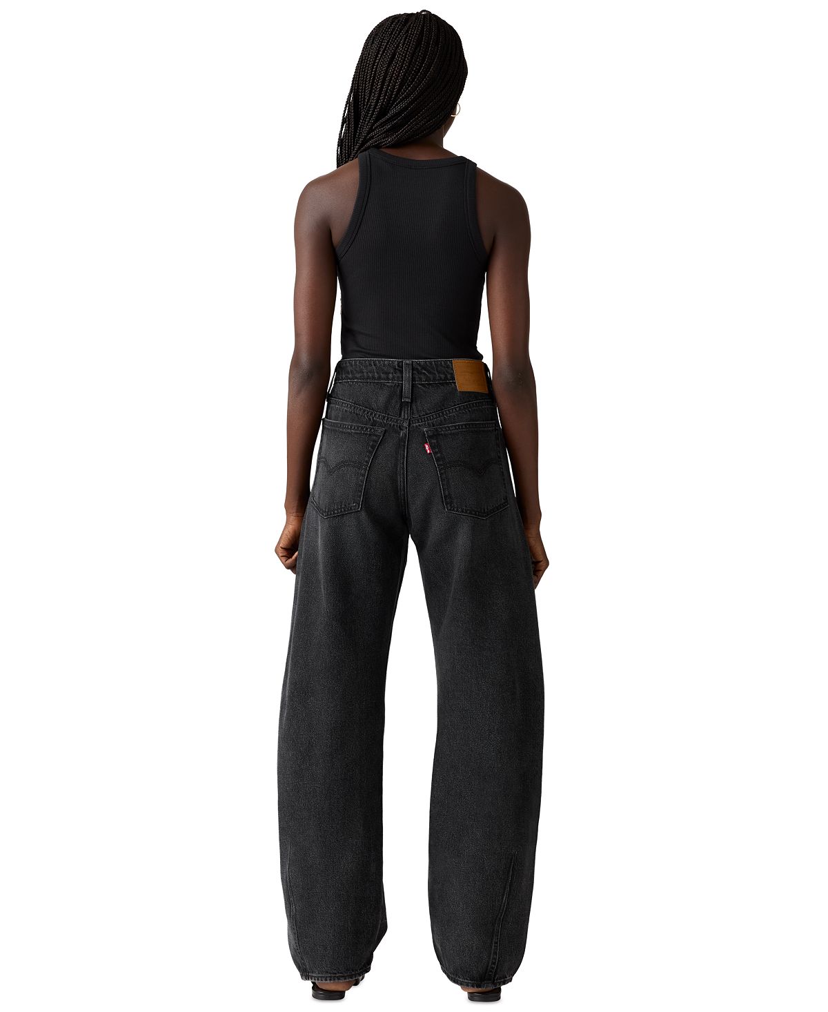 Levi's® Premium Women's Baggy Dad Cotton Barrel-Leg Jeans view 5 — MAYCSS fashion products