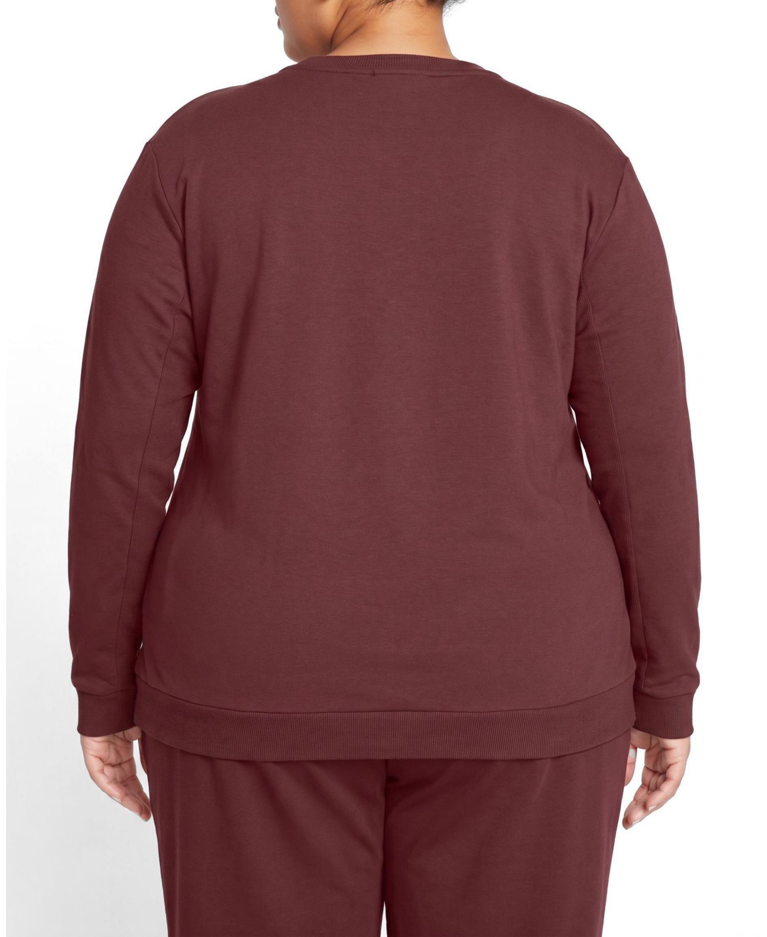 Plus Size Meridien Zip Sweatshirt