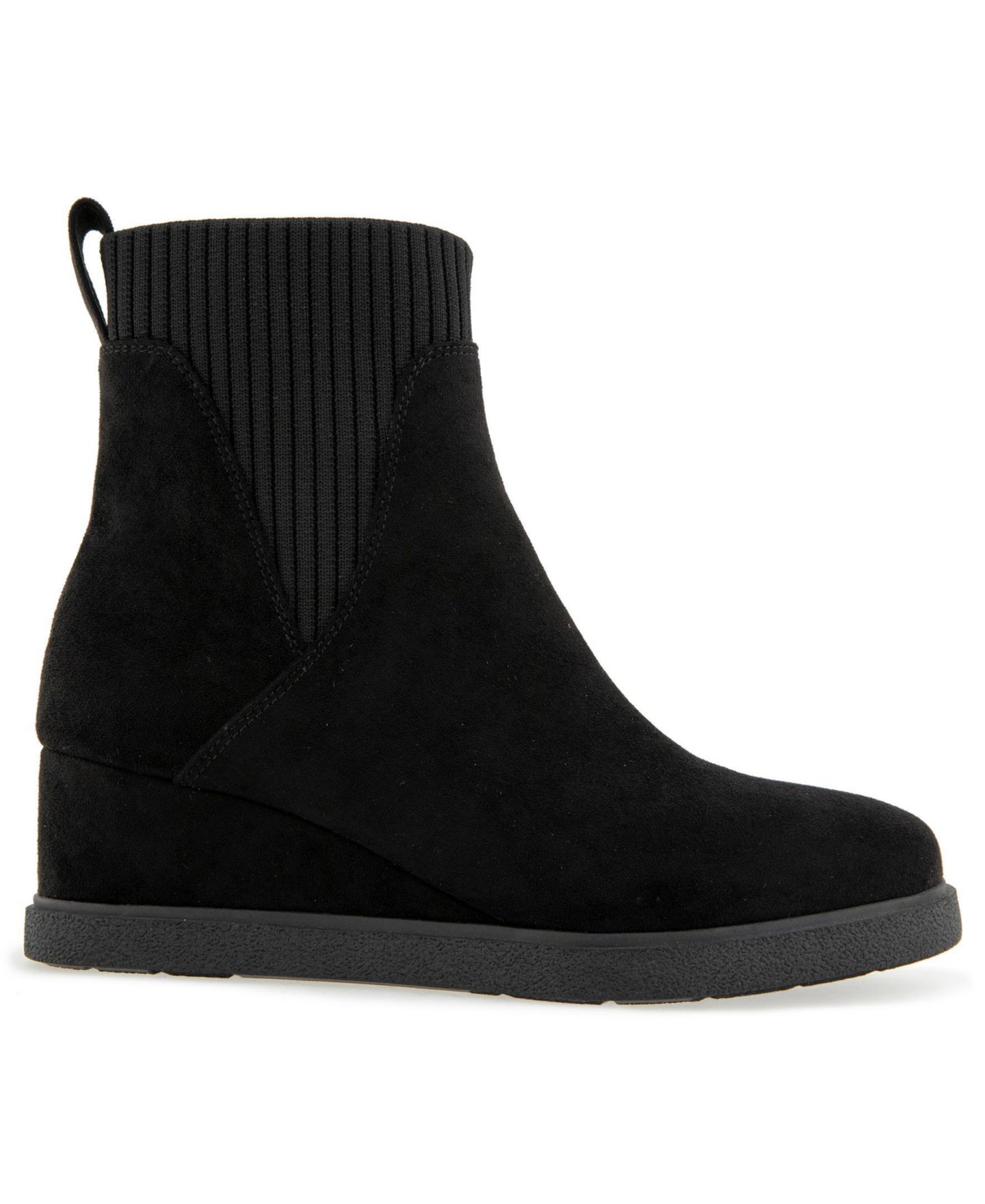 Женский свитер Kensie Nina Sweater Wedge Bootie, цвет: Чёрный — фото 2