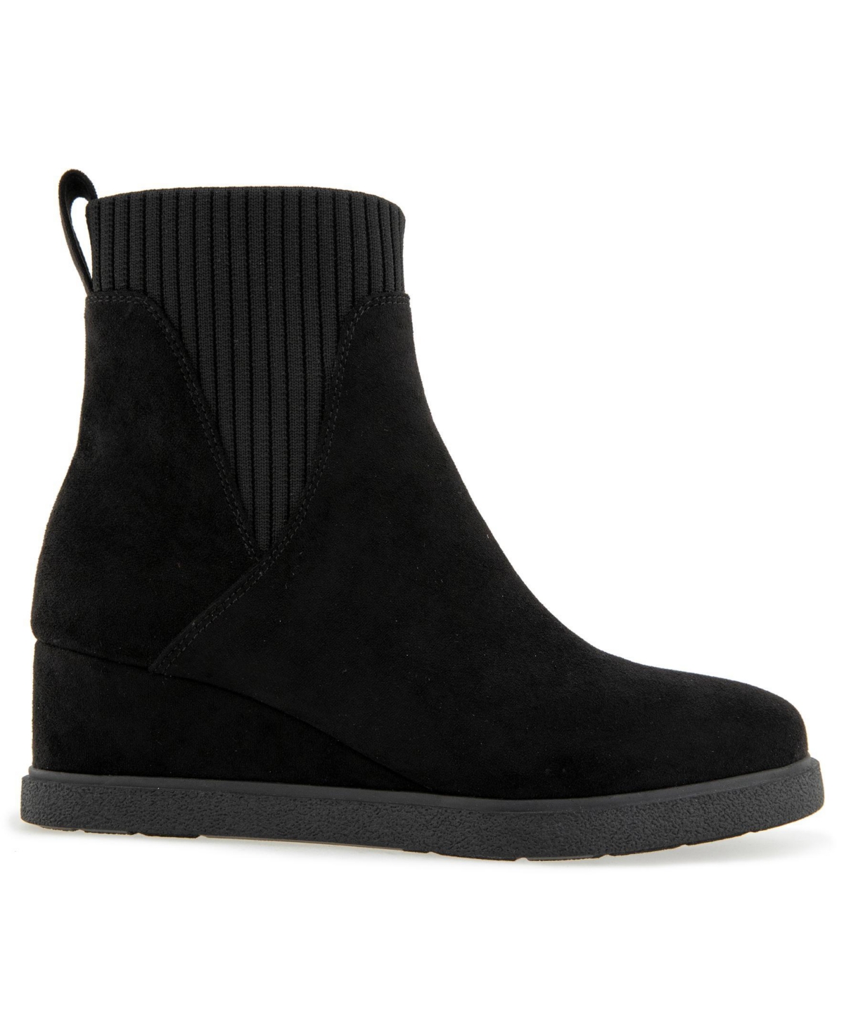 Kensie Women's Nina Sweater Wedge Bootie