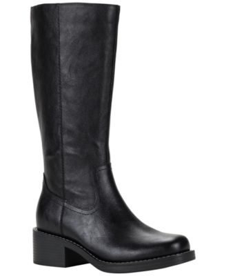 Women's Warblerr Square Toe Tall Boots, Created for Macy's, Regular & Wide Calf