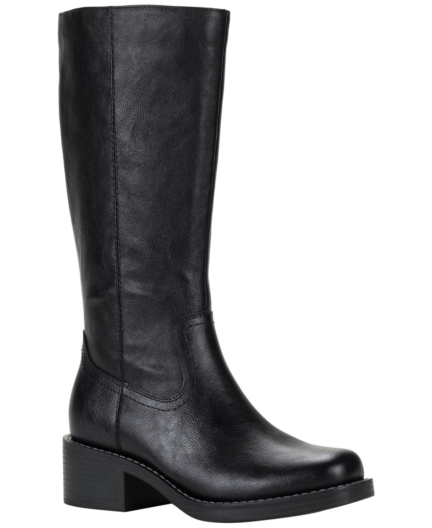 Women's Warblerr Square Toe Tall Boots, Created for Macy's, Regular & Wide Calf