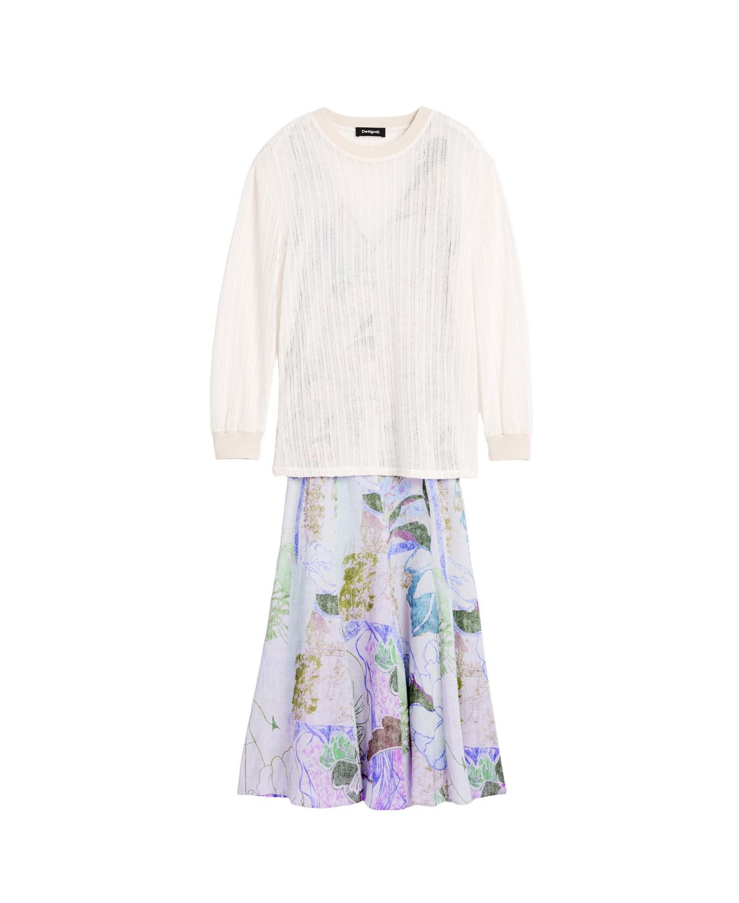 Women's 2-in-1 Printed Dress