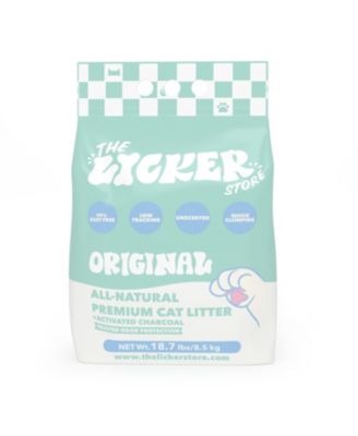 Unscented Premium Clumping Bentonite Clay Cat Litter Activated Charcoal