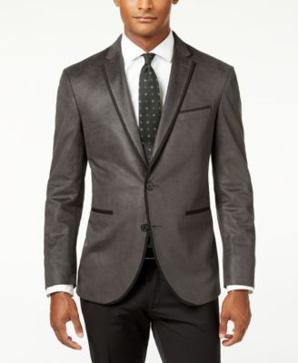 Kenneth Cole store Reaction Charcoal Black Blazer S