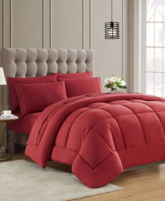 Luxury All-Season Solid 7-Piece Comforter Set, RV Queen