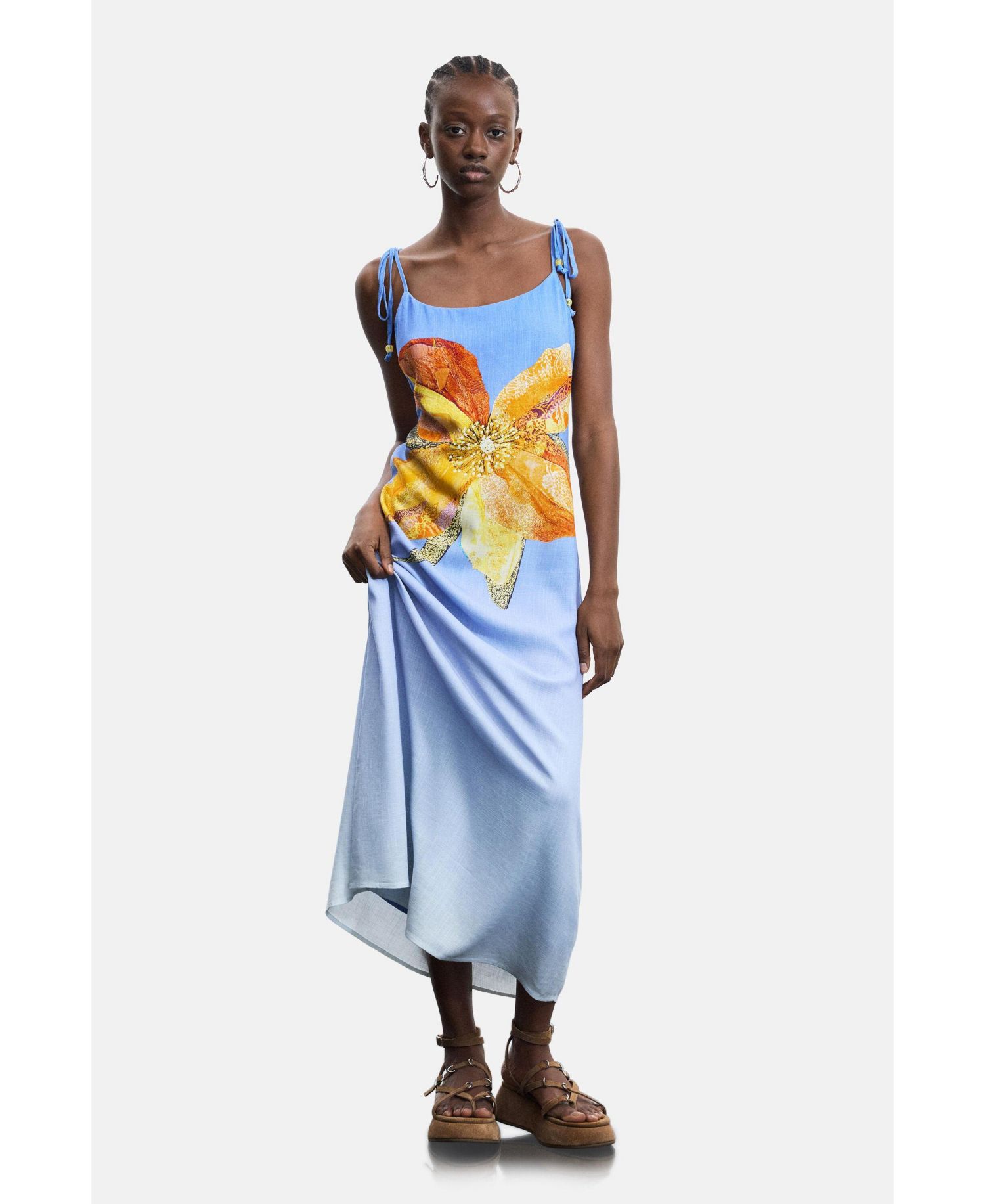 Women's Printed Long Dress
