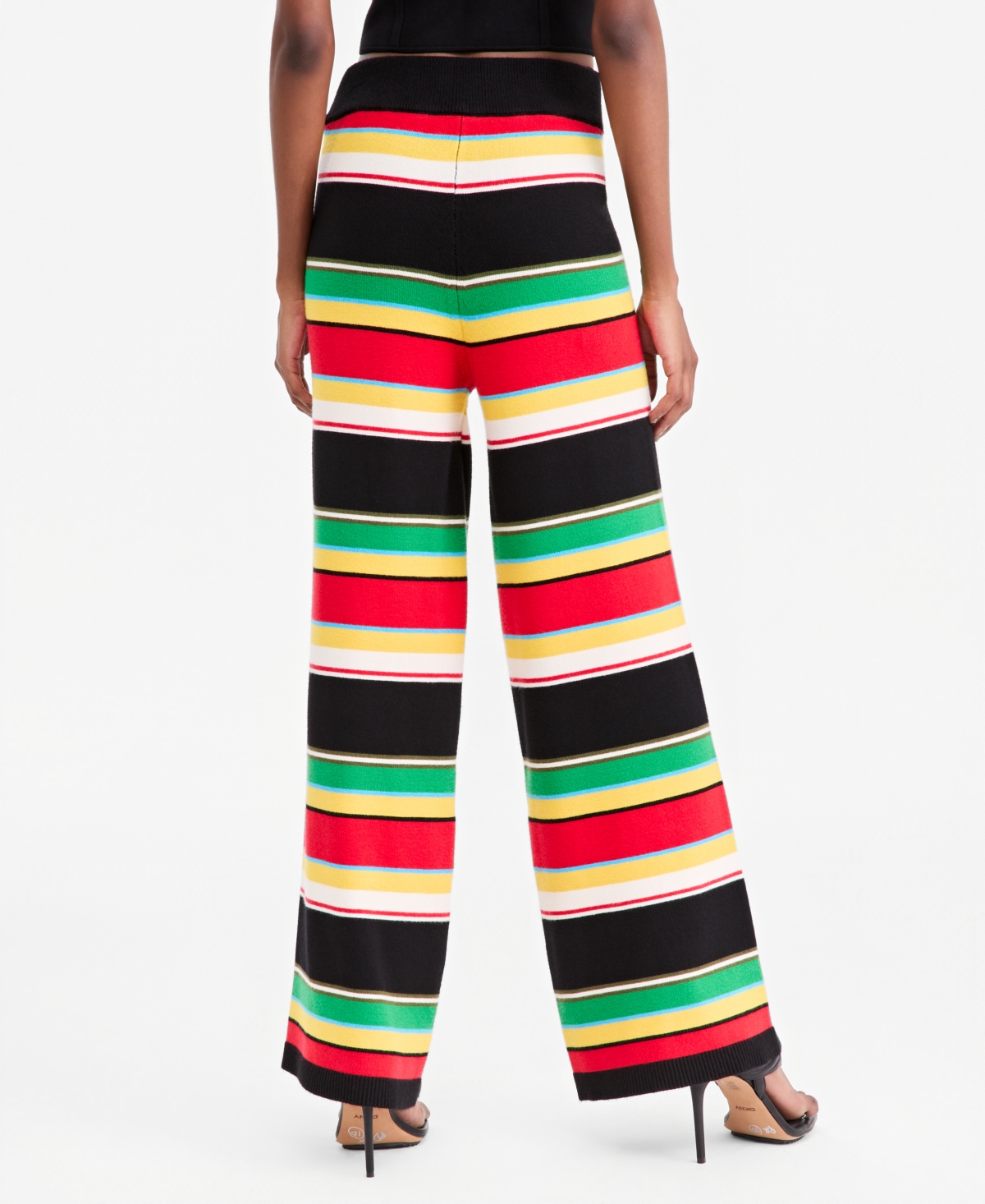 Theophilio X Macy's Women's Striped High-Waisted Wide-Leg Pants, Exclusive