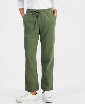 Petite Cotton Fleece Drawstring Sweatpants