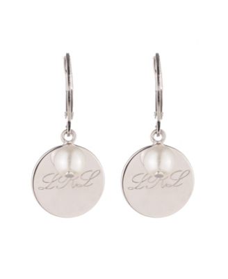 Sterling Silver Cultured Pearl Earrings