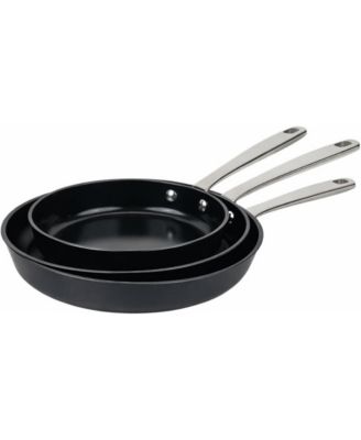 Maestro 3-Piece Ceramic Nonstick Frying Pan Set (8", 9.5", 11")