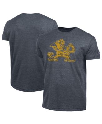 Men's Heather Navy Notre Dame Fighting Irish Triumph Tri-Blend T-Shirt