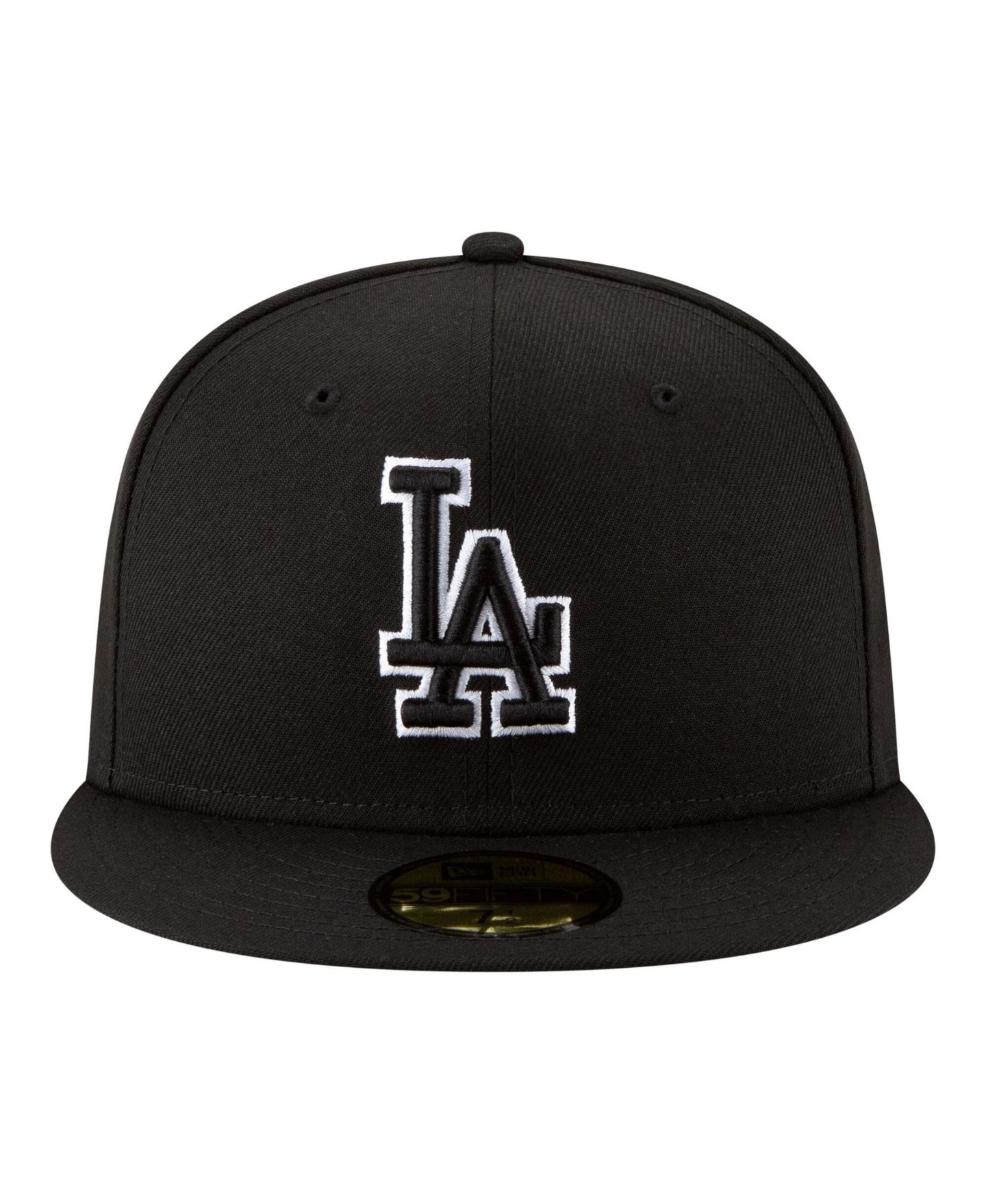 Мужская кепка New Era Black Los Angeles Dodgers Blue Heaven On Earth Stadium Patch 59FIFTY Fitted Hat — фото 4