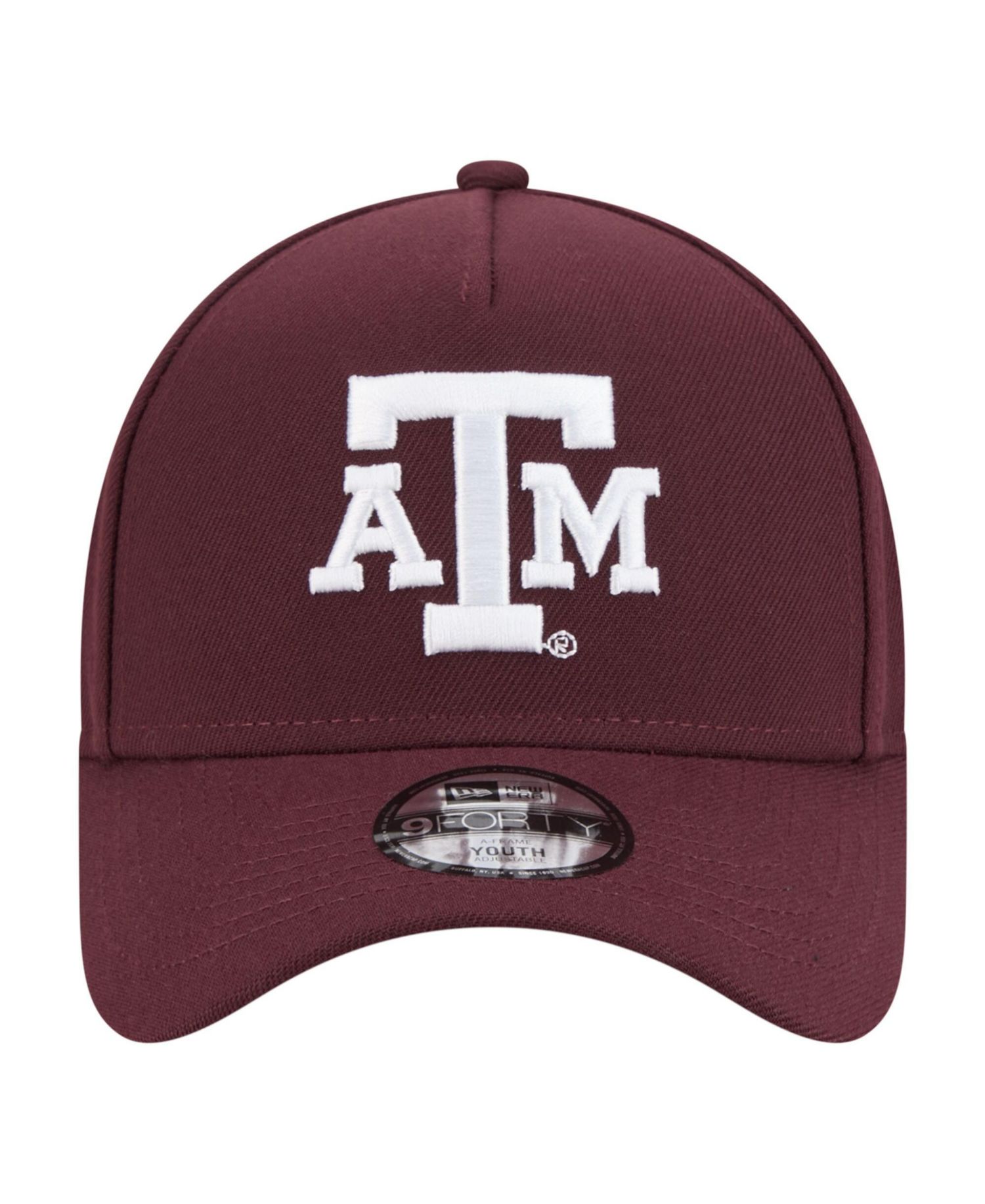 Big Boys and Girls Maroon Texas A&M Aggies 9FORTY A-Frame Adjustable Hat