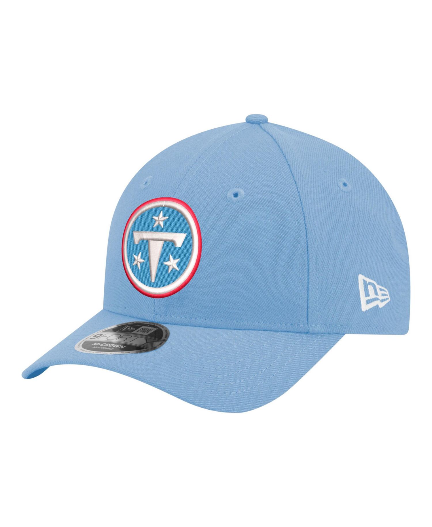Men's Light Blue Tennessee Titans Primary Logo 9FORTY M-Crown Adjustable Hat