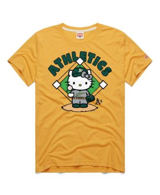 Men's and Women's Gold Athletics Hello Kitty Tri-Blend T-Shirt