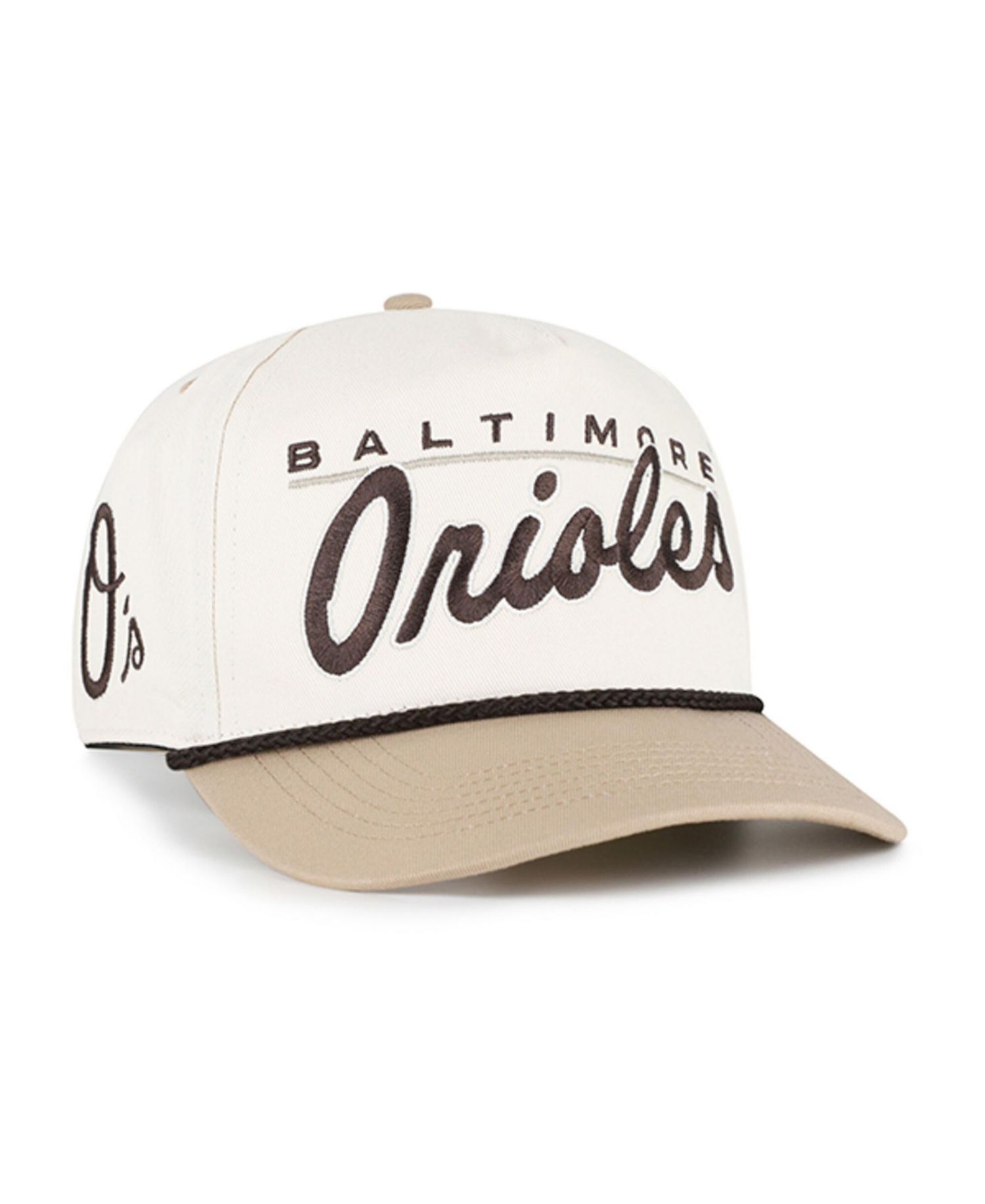 Men's Natural/Tan Baltimore Orioles Neutral Terrain Hitch Rope Adjustable Hat