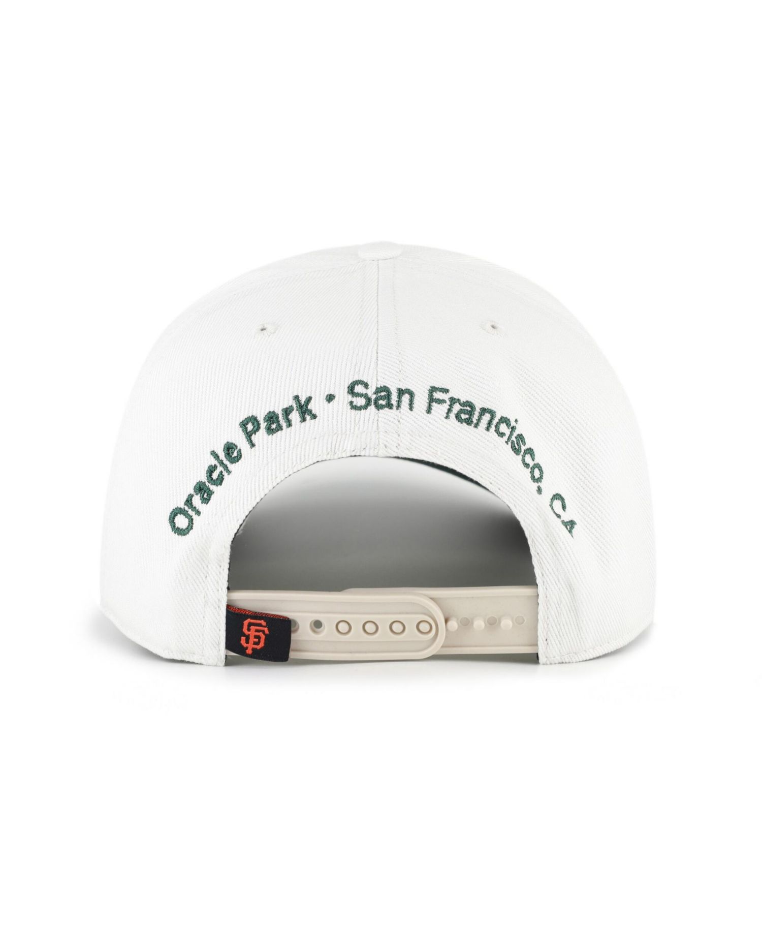 Men's White/Green San Francisco Giants Flora Gallery Hitch Adjustable Hat