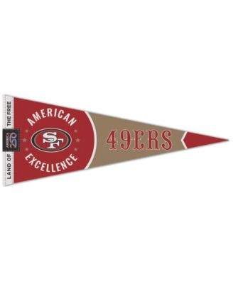 San Francisco 49ers 12" x 30" America 250 Premium Pennant