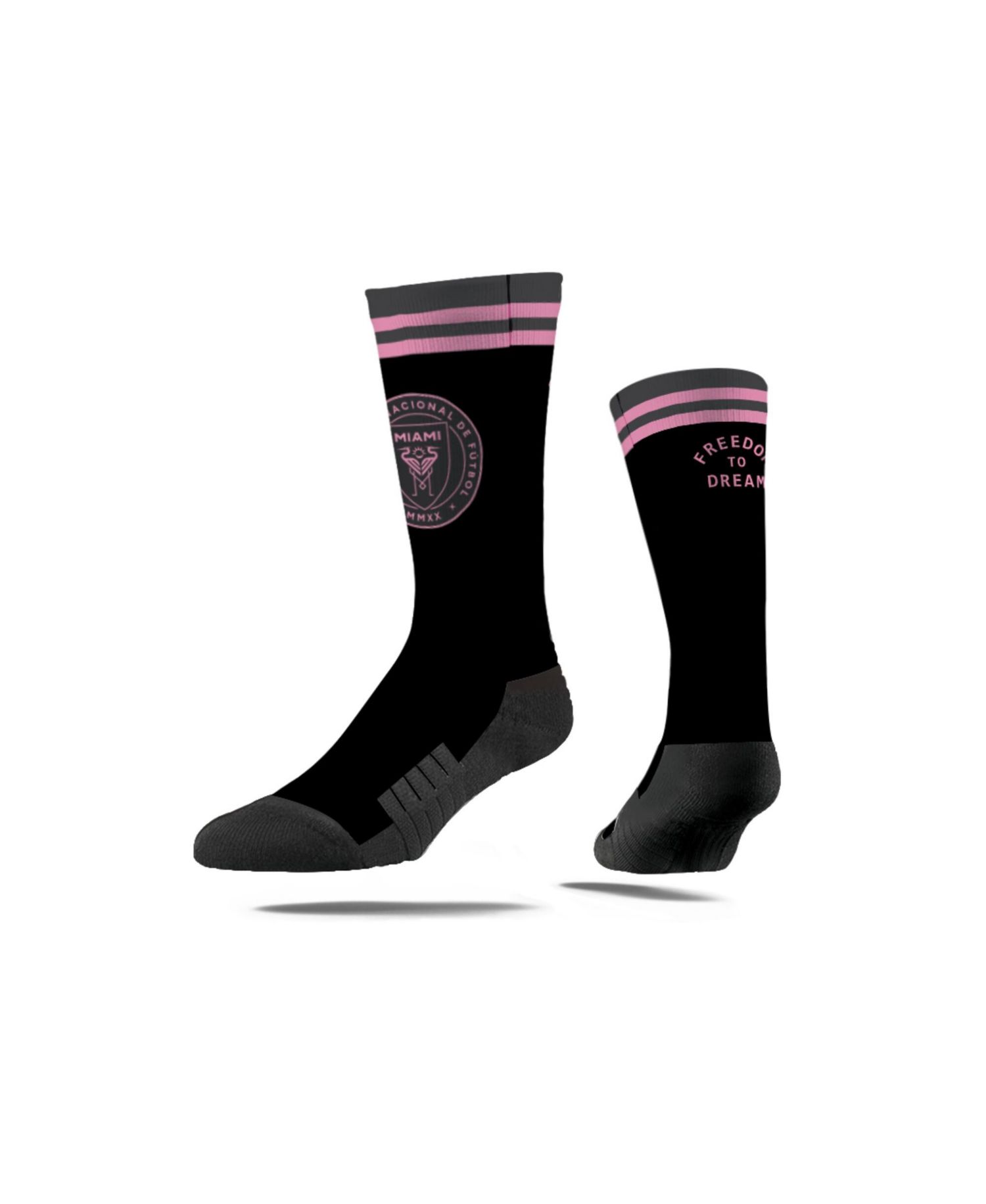 Men's and Women's Inter Miami CF Jersey Hook Premium Crew Socks