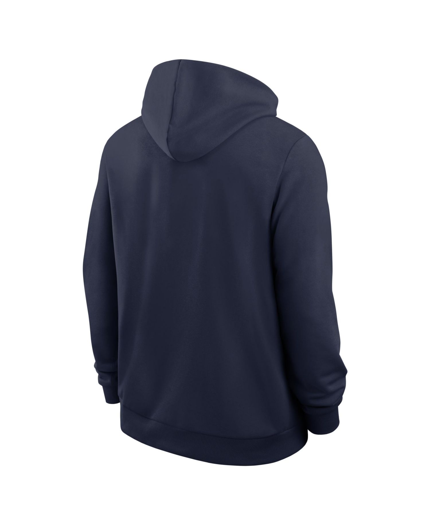 Men's Navy Michigan Wolverines 2026 Sideline Standard Issue Dri-FIT Full-Zip Hoodie