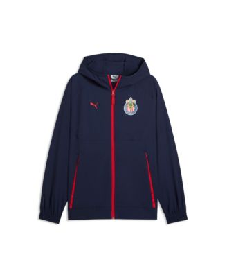 Men's Navy Chivas Woven PUMATECH WindCELL Full-Zip Raglan Jacket