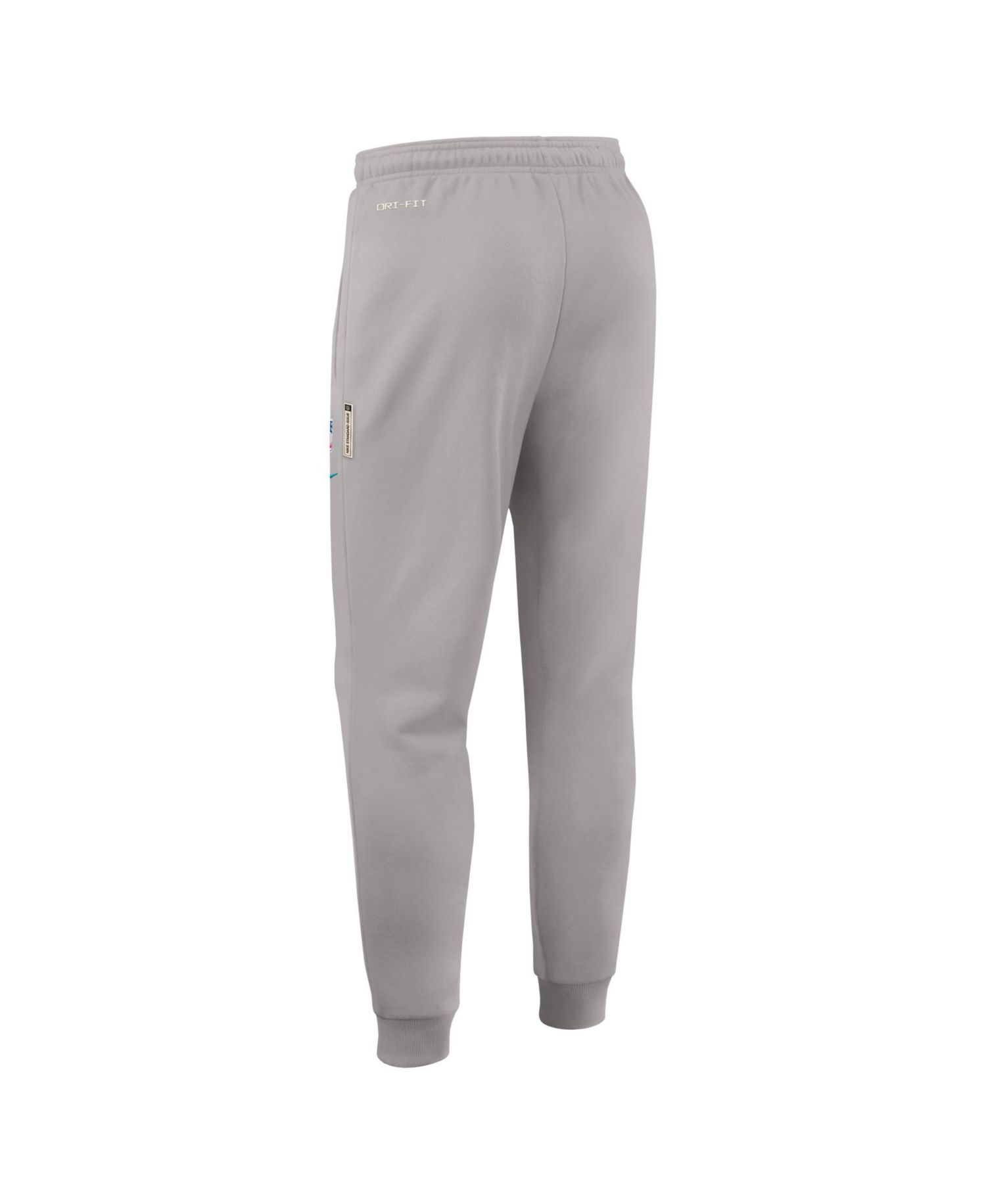 Men's Gray Miami Dolphins Sideline Standard Issue Dri-FIT Taper Pants